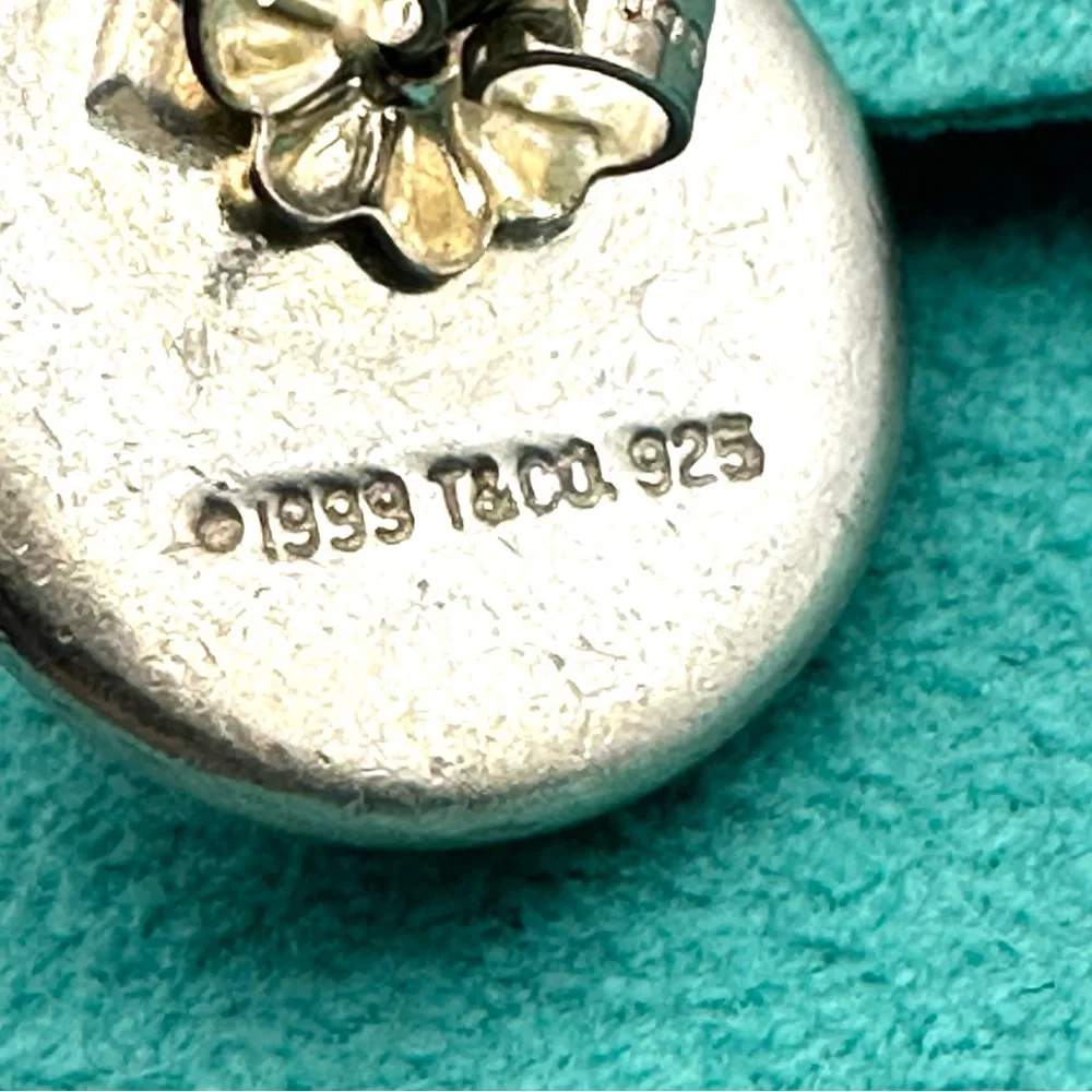 Tiffany & Co Silver Spiral Cone Stud Earrings - Picture 7 of 7